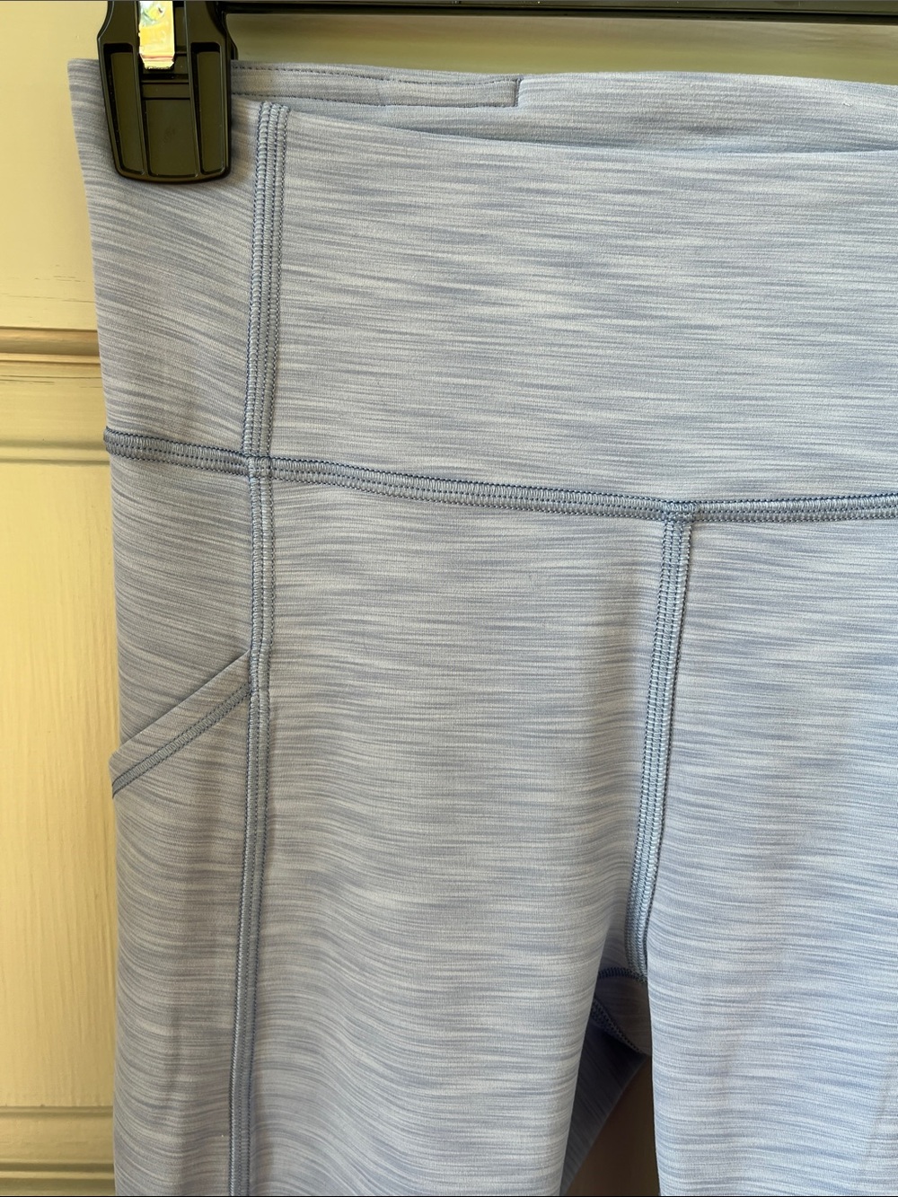 Lululemon Invigorate High-Rise Pale Blue Pocket Leggings, Sz 4 - Picture 4 of 14